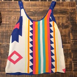 Karlie colorful tank